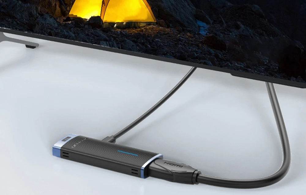 Vention HDMI belaidis siųstuvas (mėlynas) aprašymas - Prekės nuotrauka