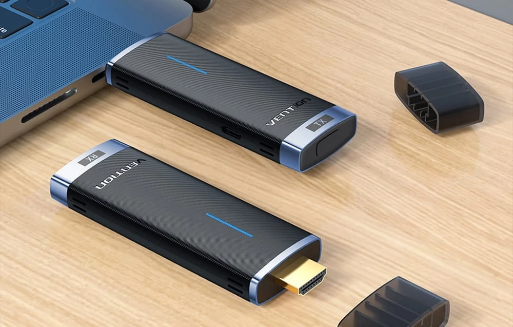 Vention HDMI belaidis siųstuvas/imtuvas (mėlynas) aprašymas - Prekės nuotrauka