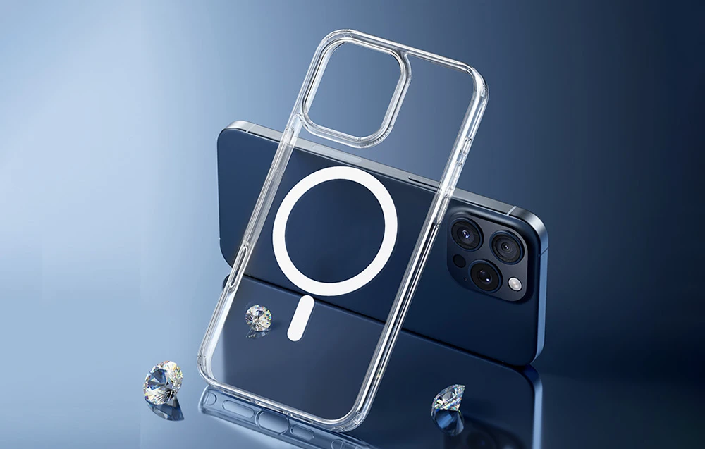 Vention KUGT0-20 dėklas, skirtas iPhone 16 Plus MagSafe (skaidrus) aprašymas - Prekės nuotrauka