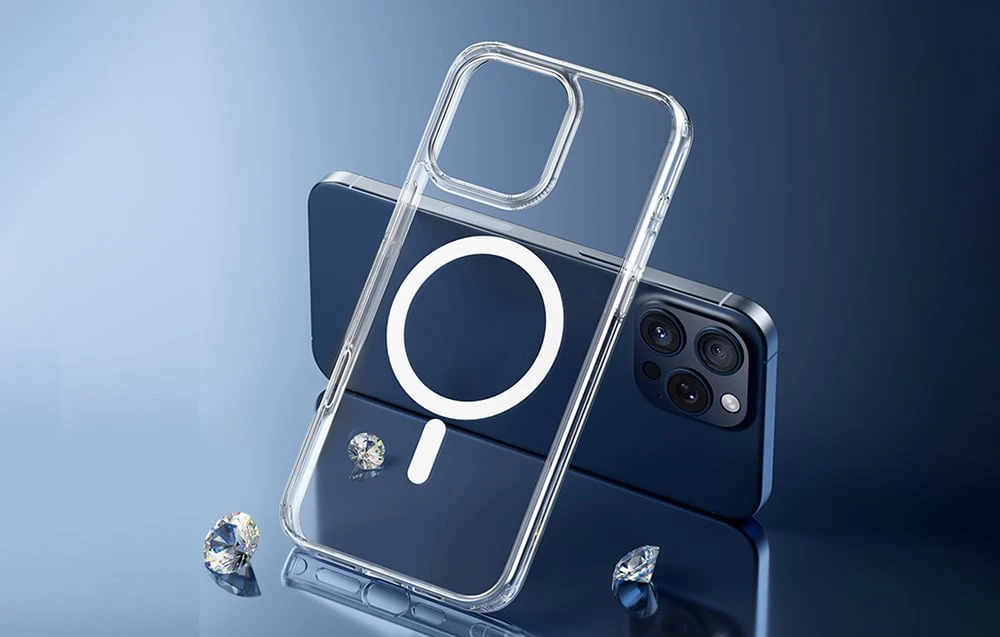 Vention KUGT0-40 dėklas, skirtas iPhone 16 Pro Max MagSafe (skaidrus) aprašymas - Prekės nuotrauka