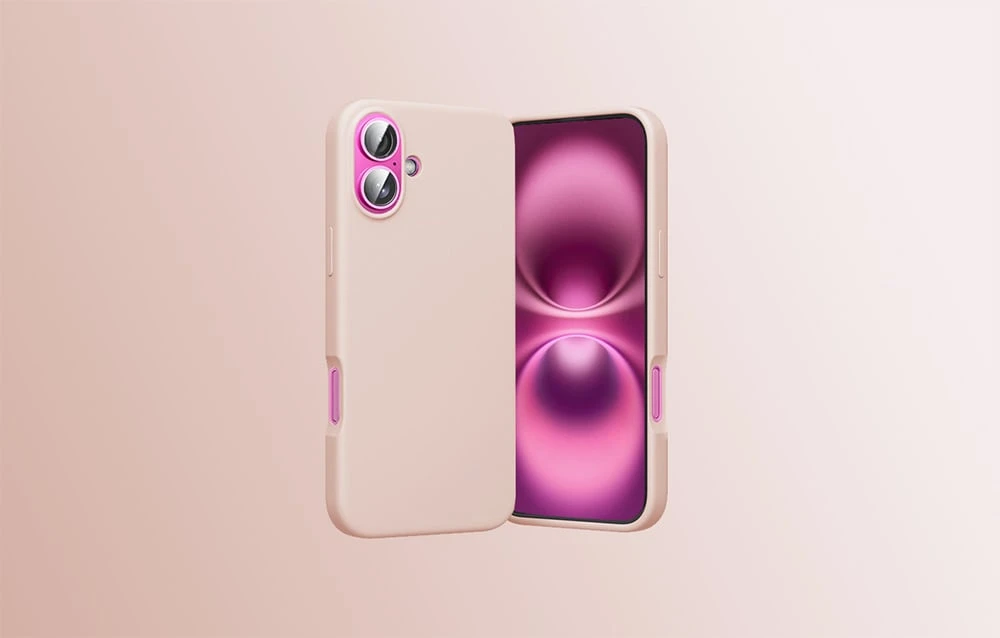 Dėklas Vention KUHP0-20 Case for iPhone 16 Plus MagSafe (Rožinė) aprašymas - Prekės nuotrauka