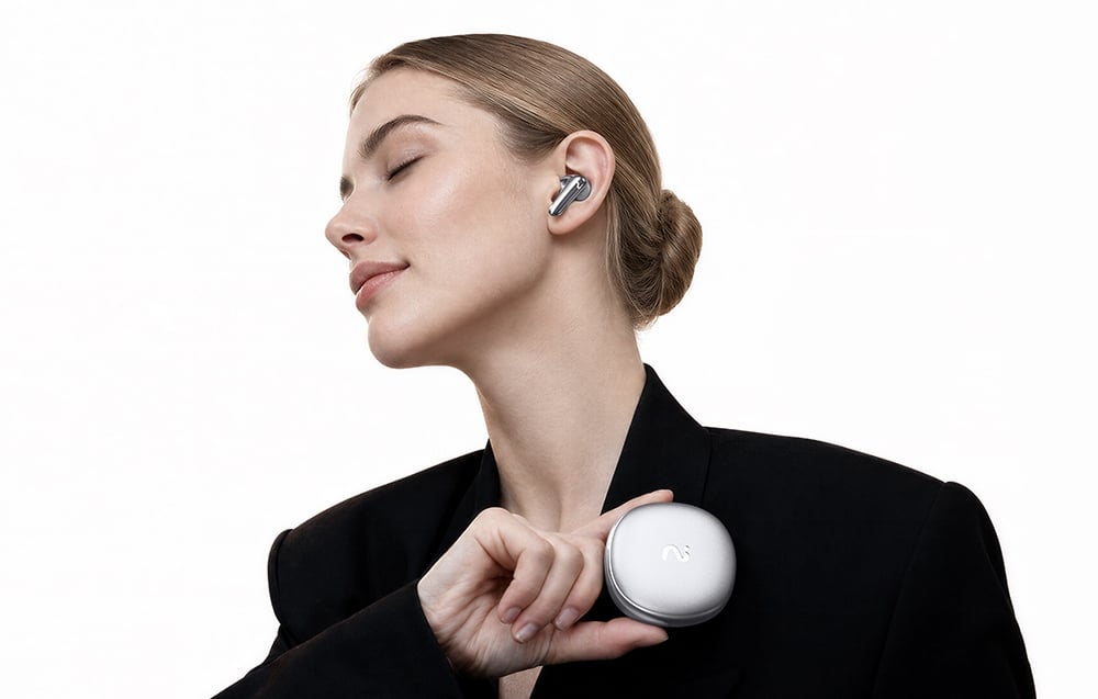Ausinės VIAIM Recdot 2 AI TWS Earbuds with Voice Recorder (Juodas) aprašymas - Prekės nuotrauka