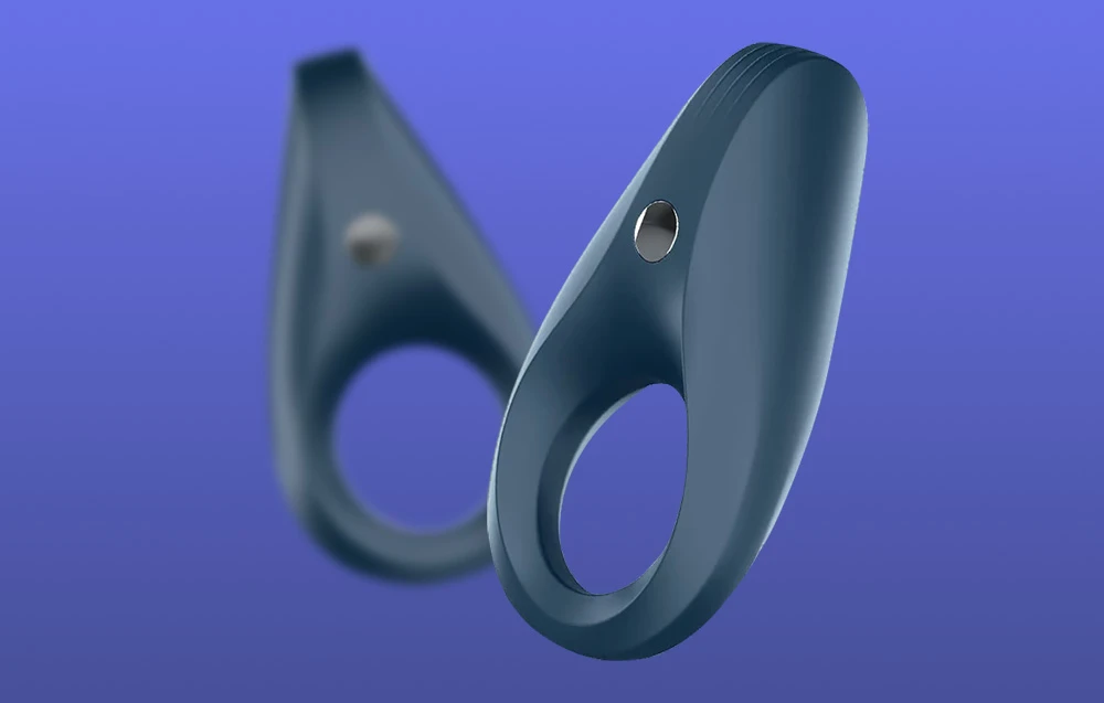 Vibruojantis žiedas Satisfyer (tamsiai mėlynas) aprašymas - Prekės nuotrauka Vibruojantis žiedas Satisfyer (tamsiai mėlynas) aprašymas - Prekės nuotrauka