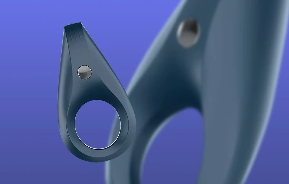 Vibruojantis žiedas Satisfyer (tamsiai mėlynas) aprašymas - Prekės nuotrauka Vibruojantis žiedas Satisfyer (tamsiai mėlynas) aprašymas - Prekės nuotrauka