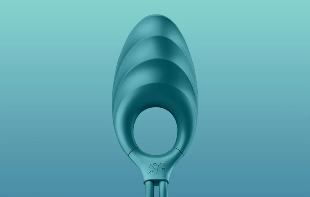 Vibruojantis žiedas Satisfyer Swordsman (žalias) aprašymas - Prekės nuotrauka Vibruojantis žiedas Satisfyer Swordsman (žalias) aprašymas - Prekės nuotrauka