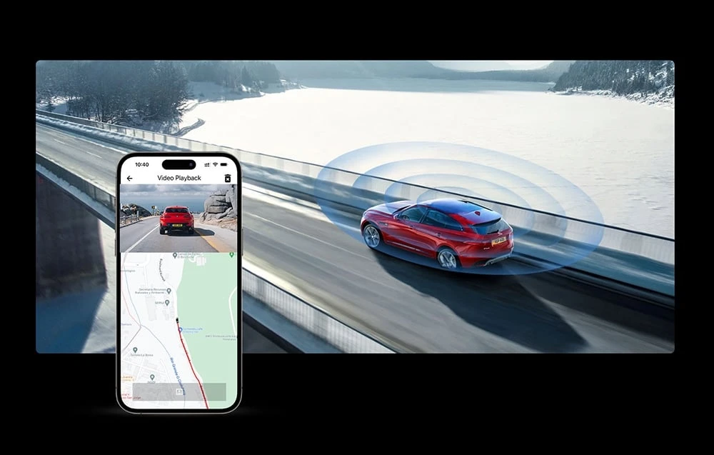 Vaizdo Registratorius - VIOFO A229 Pro 2CH-G GPS 4K Dviejų kamerų Juodas aprašymas - Prekės nuotrauka