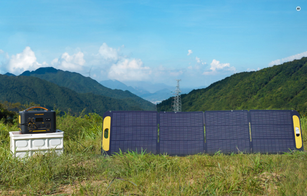 VTOMAN VS200 200W Solar Panel aprašymas - Prekės nuotrauka