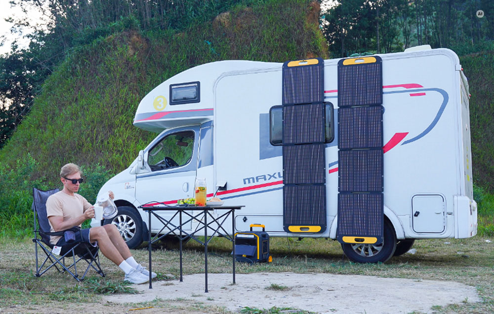VTOMAN VS200 Pro 200W Solar Panel aprašymas - Prekės nuotrauka
