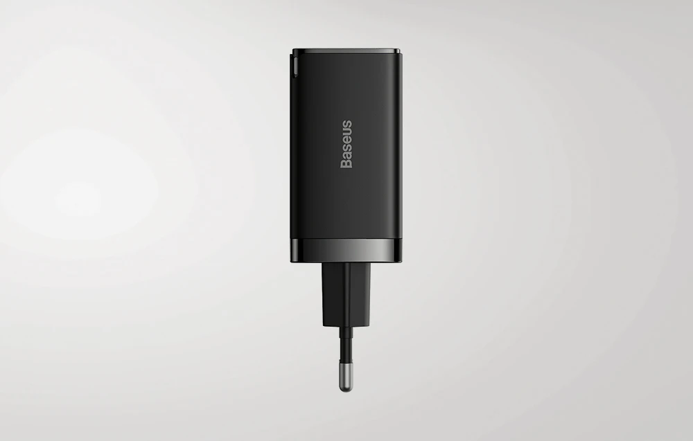 Baseus GaN5 Pro sieninis įkroviklis 2xUSB-C + USB 65W Juodas aprašymas - Prekės nuotrauka Baseus GaN5 Pro sieninis įkroviklis 2xUSB-C + USB 65W Juodas aprašymas - Prekės nuotrauka