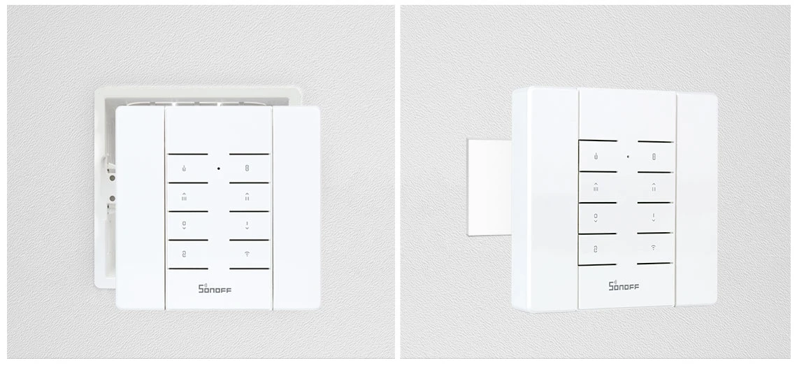 Nuotolinio valdymo pultelio SONOFF RM433 magnetinis laikiklis SONOFF RM433-BASE aprašymas - Prekės nuotrauka