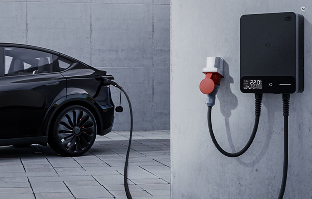 Elektromobilio Įkroviklis - DEPOW deWB22B15A_DL 22 kW 15 m aprašymas - Prekės nuotrauka