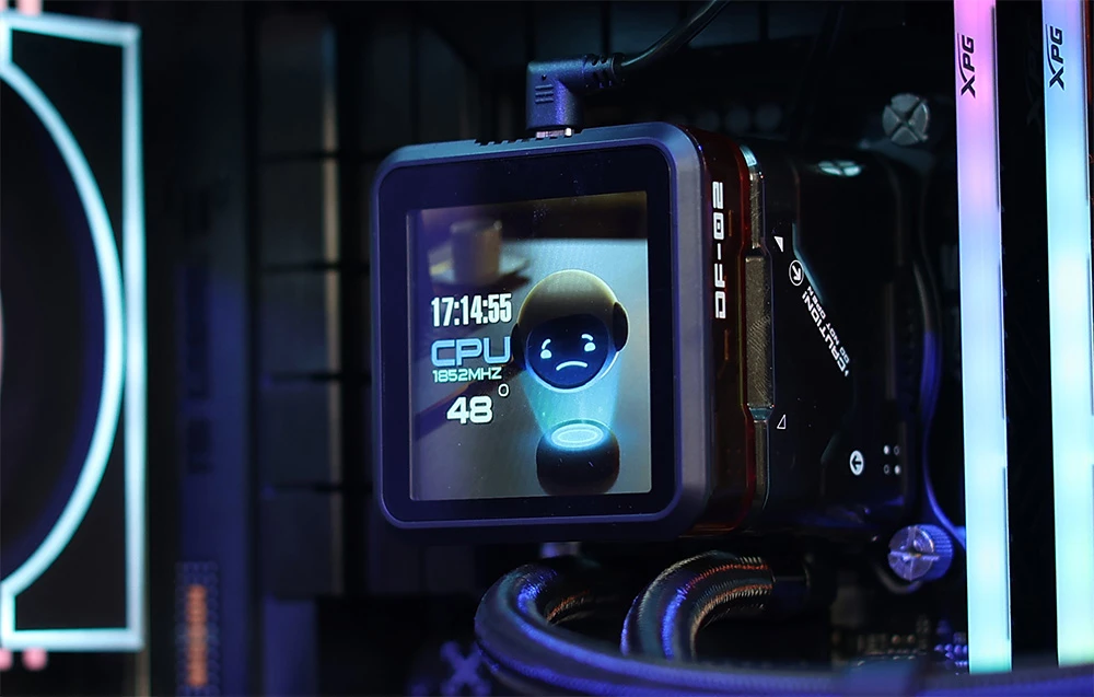 darkflash Vanduo cooling for the processor DE360 (juodas) aprašymas - Prekės nuotrauka