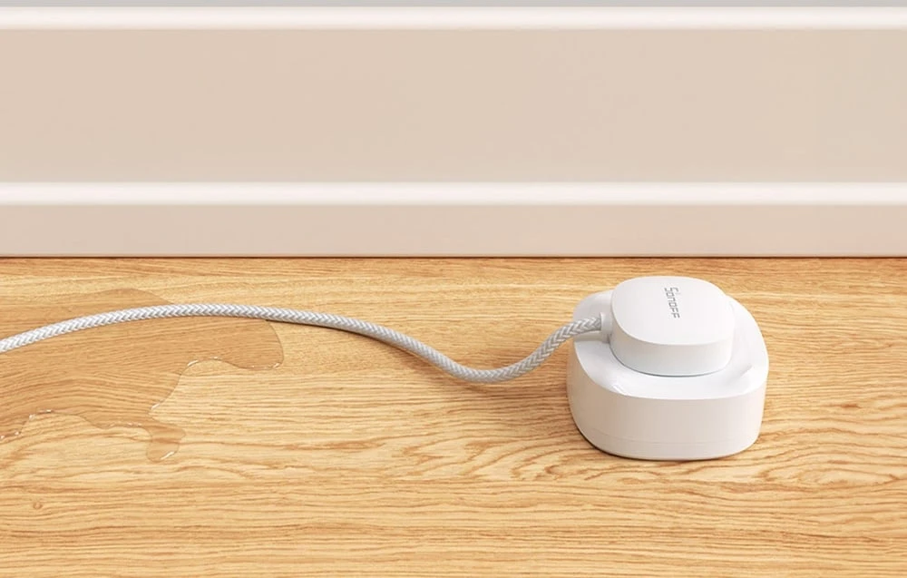 Sonoff SNZB-05P IP67 Zigbee vandens nuotėkio jutiklis su prailginamuoju laidu aprašymas - Prekės nuotrauka Sonoff SNZB-05P IP67 Zigbee vandens nuotėkio jutiklis su prailginamuoju laidu aprašymas - Prekės nuotrauka