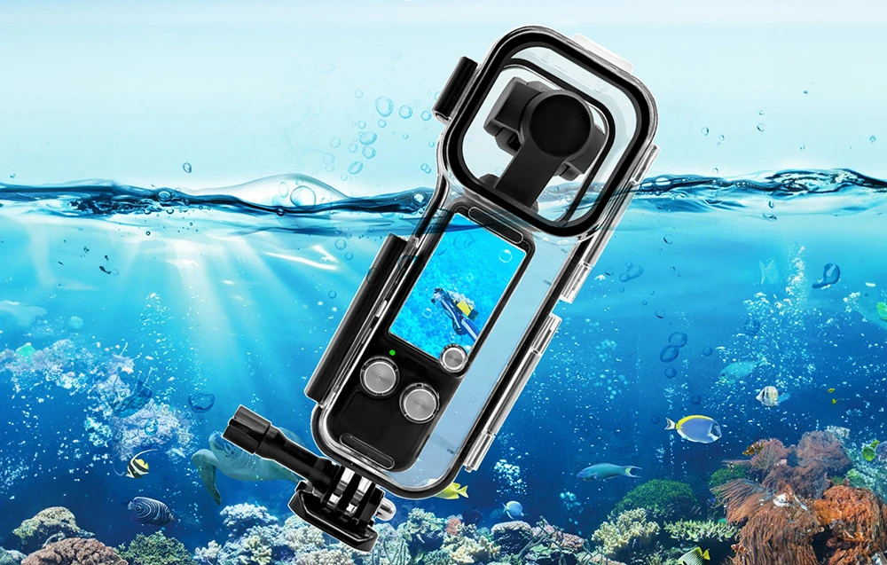 Vandeniui atsparus nardymo dėklas PULUZ skirtas DJI Osmo Pocket 3 45m aprašymas - Prekės nuotrauka Vandeniui atsparus nardymo dėklas PULUZ skirtas DJI Osmo Pocket 3 45m aprašymas - Prekės nuotrauka