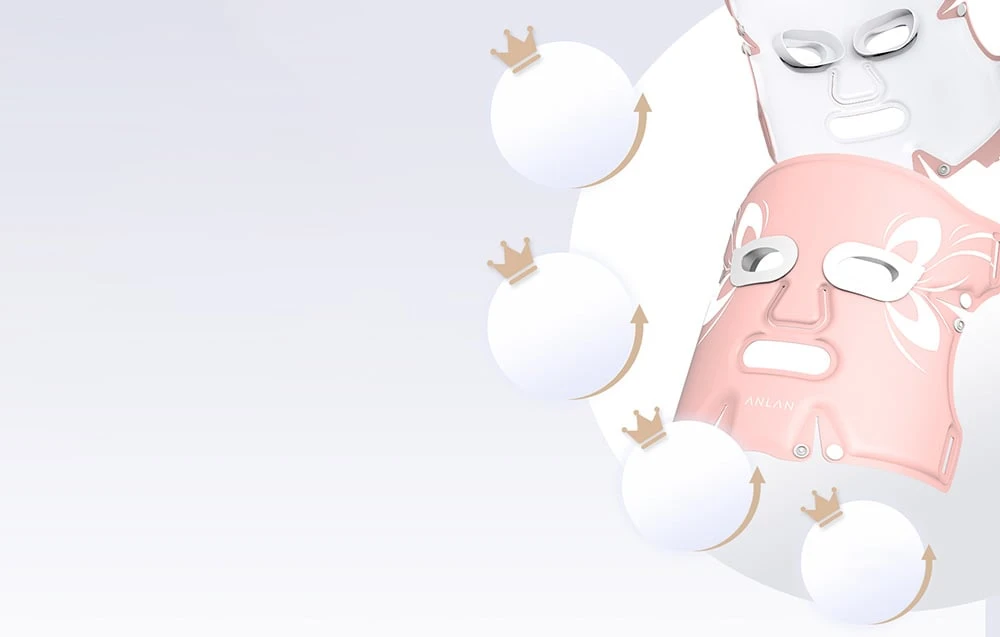Atsparus vandeniui mask with light therapy ANLAN 01-AGZMZ aprašymas - Prekės nuotrauka Atsparus vandeniui mask with light therapy ANLAN 01-AGZMZ aprašymas - Prekės nuotrauka