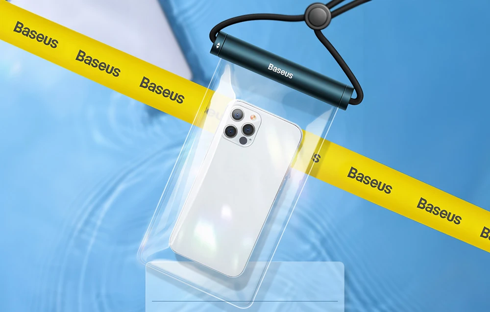 vandeniui atsparus-telefono dėklas-baseus-aquaglide-su
