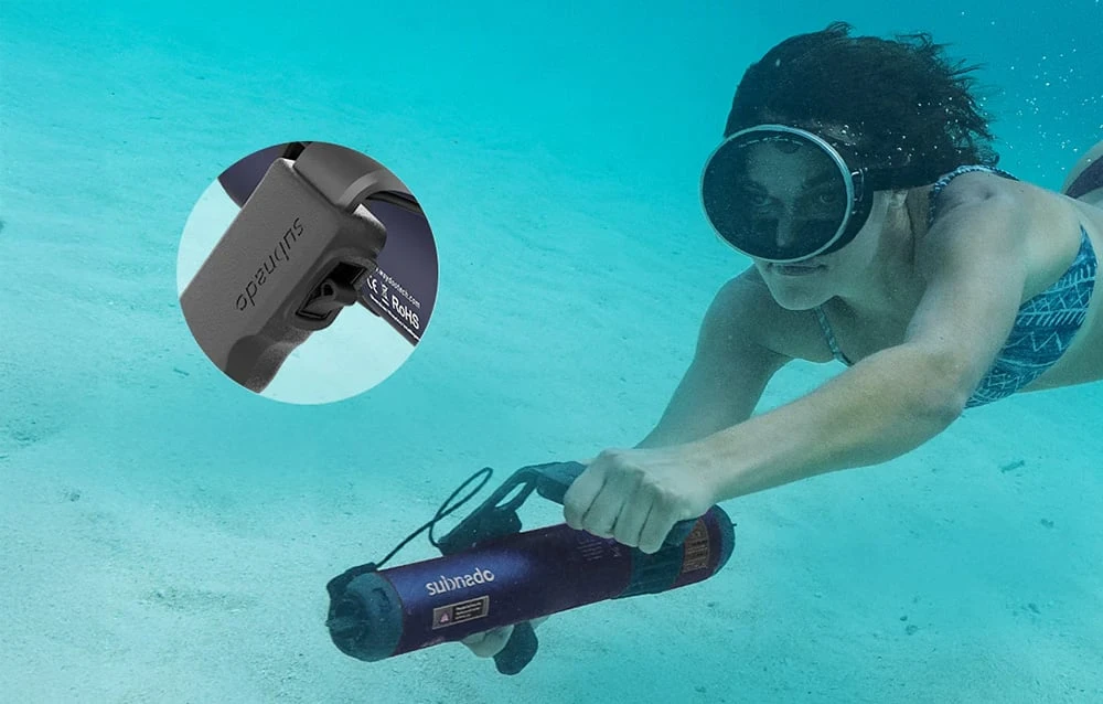 Waydoo Subnado Lite underwater scooter aprašymas - Prekės nuotrauka