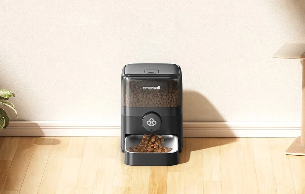 WiFi Oneisall 5L PF08 smart feed dispenser aprašymas - Prekės nuotrauka WiFi Oneisall 5L PF08 smart feed dispenser aprašymas - Prekės nuotrauka