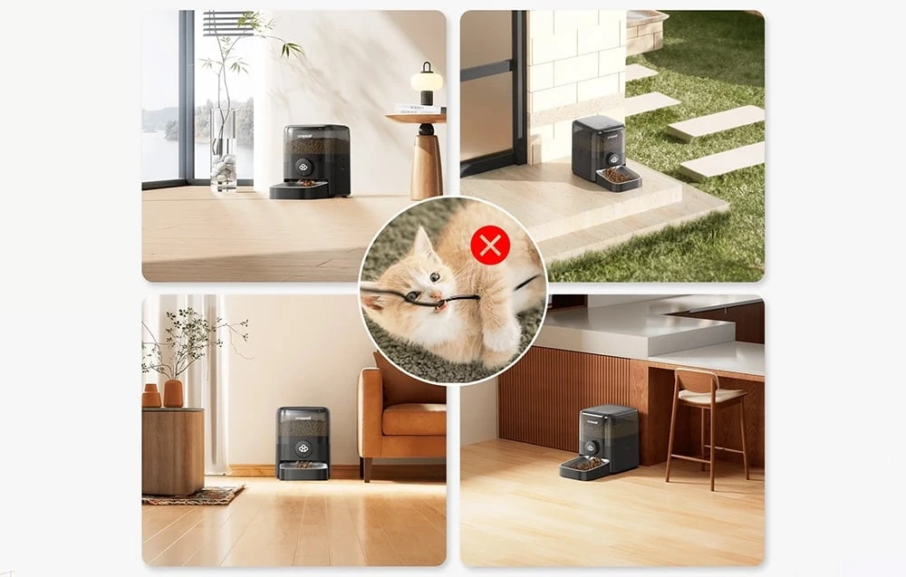 WiFi Oneisall 5L PF08 smart feed dispenser aprašymas - Prekės nuotrauka WiFi Oneisall 5L PF08 smart feed dispenser aprašymas - Prekės nuotrauka