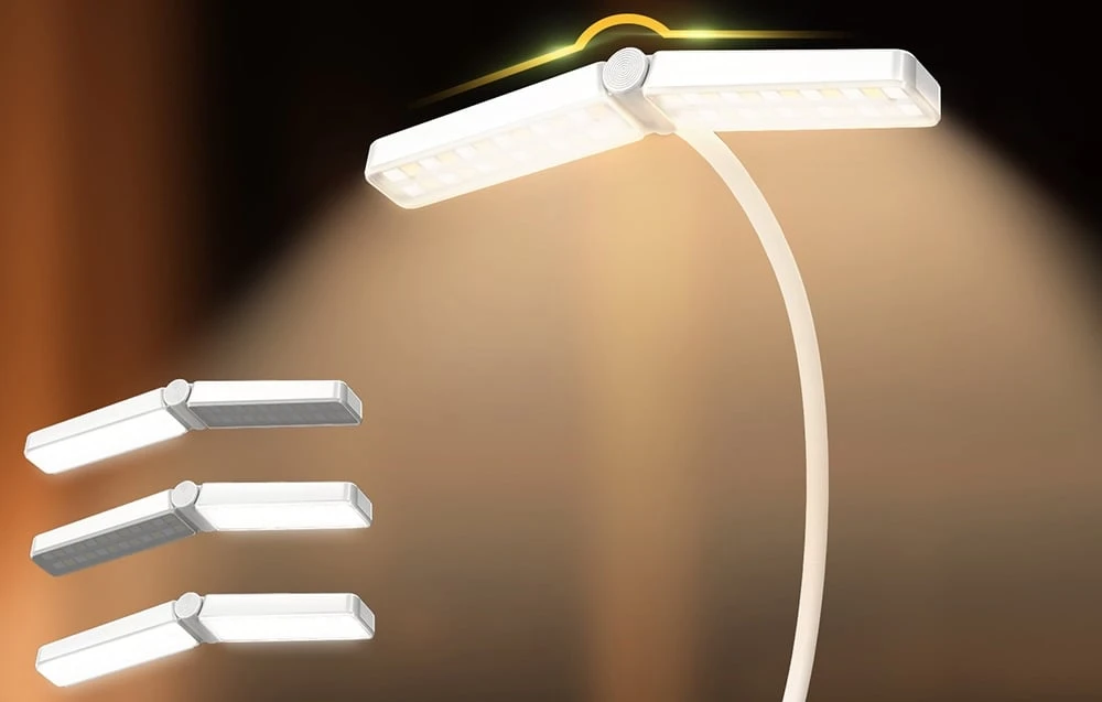 „Wingy Book Light Glocusent“ GLCSNTA2902 USB-C 1000mAh Baltas aprašymas - Prekės nuotrauka