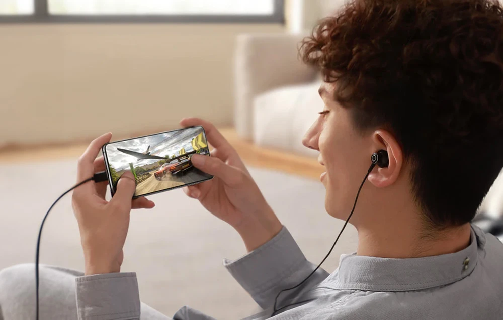 Ausinės Joyroom JR-EC07 USB-C juodos aprašymas - Prekės nuotrauka Ausinės Joyroom JR-EC07 USB-C juodos aprašymas - Prekės nuotrauka