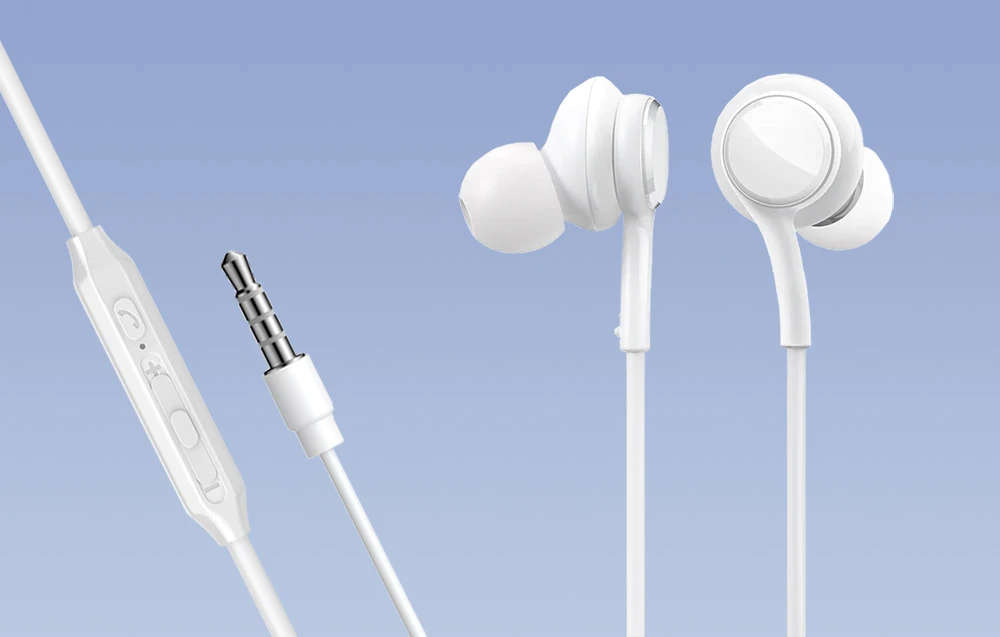 Ausinės Joyroom JR-EW02 3.5mm baltos aprašymas - Prekės nuotrauka