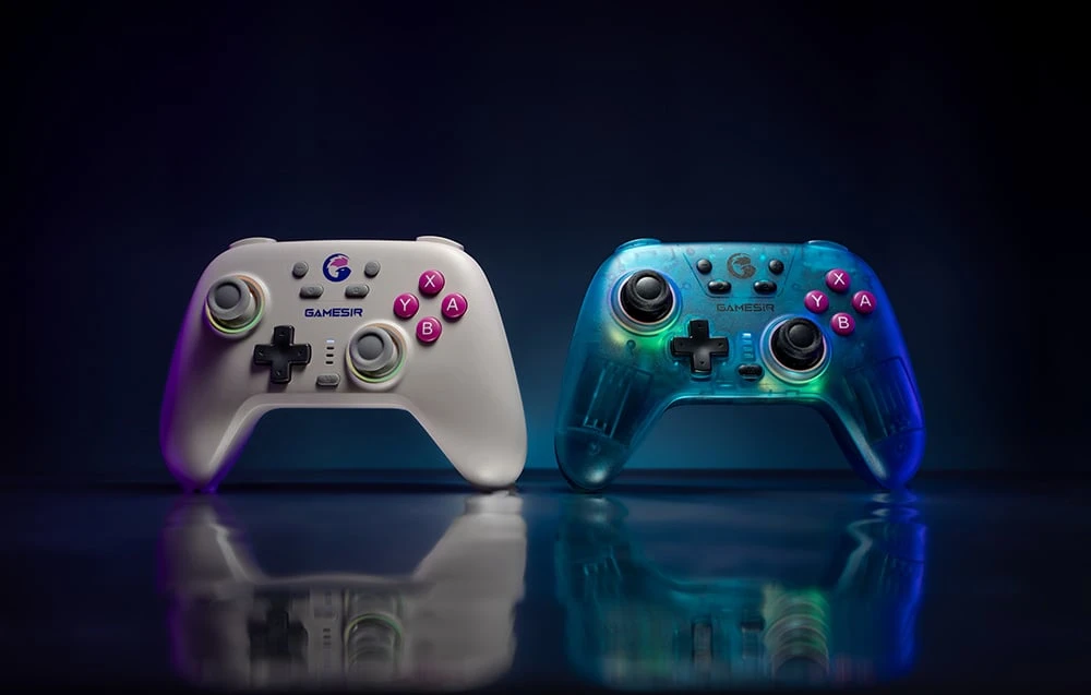 Belaidis valdiklis GameSir T4n (baltas) aprašymas - Prekės nuotrauka Belaidis valdiklis GameSir T4n (baltas) aprašymas - Prekės nuotrauka