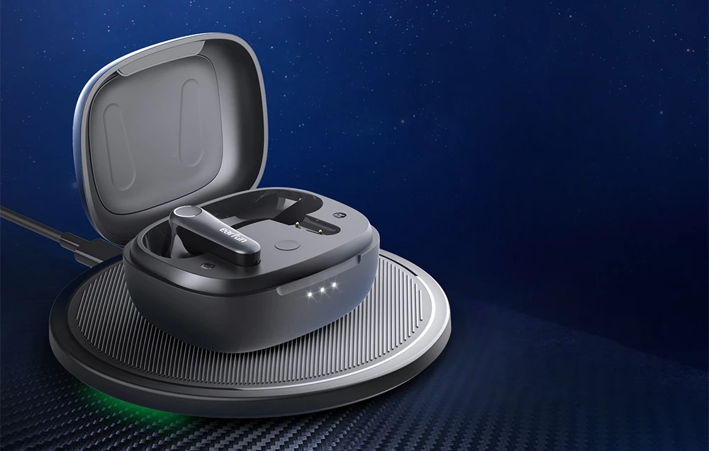 Belaidės ausinės TWS EarFun Air Pro 3, ANC, Juodos aprašymas - Prekės nuotrauka Belaidės ausinės TWS EarFun Air Pro 3, ANC, Juodos aprašymas - Prekės nuotrauka