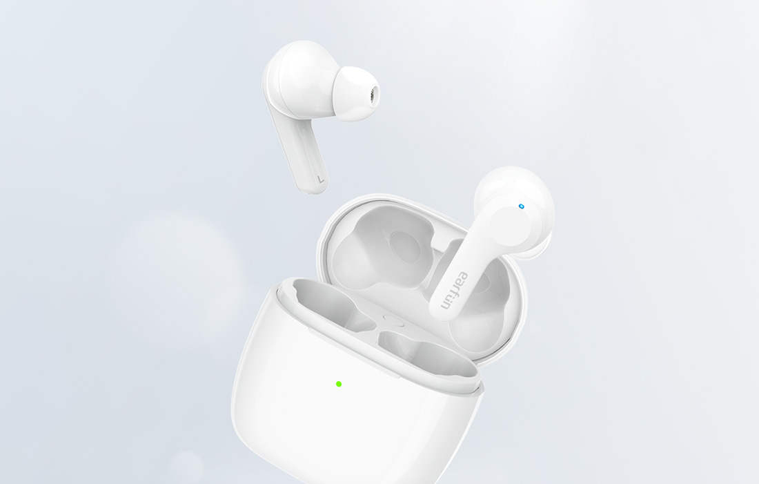 EarFun Air TWS ausinės, Baltos aprašymas - Prekės nuotrauka EarFun Air TWS ausinės, Baltos aprašymas - Prekės nuotrauka