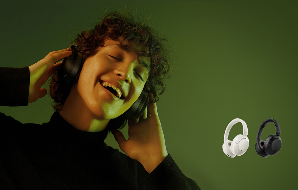 belaidės ausinės-qcy-anc-h4-white