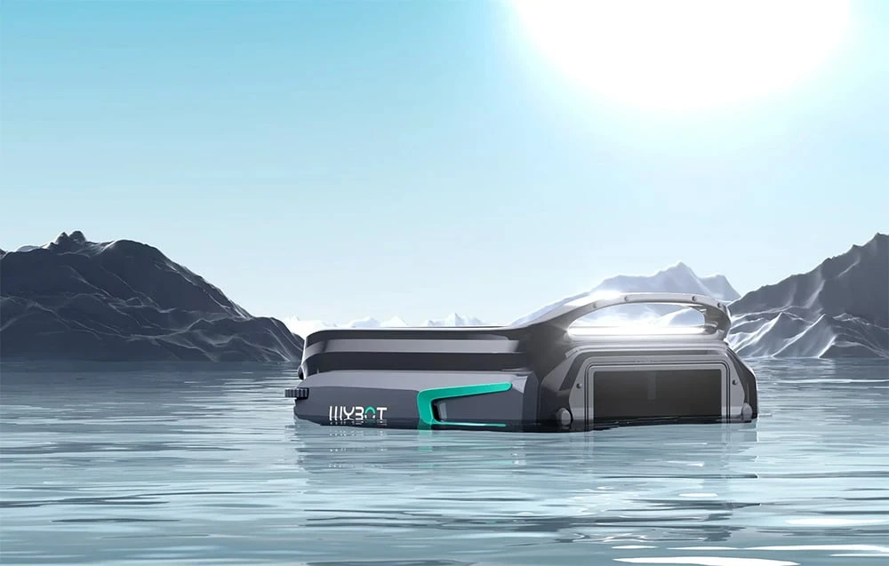 Wireless pool cleaning robot WYBOT F1 aprašymas - Prekės nuotrauka