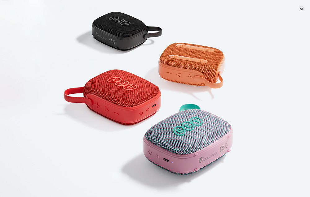 Wireless speaker QCY SP3 (juodas) aprašymas - Prekės nuotrauka