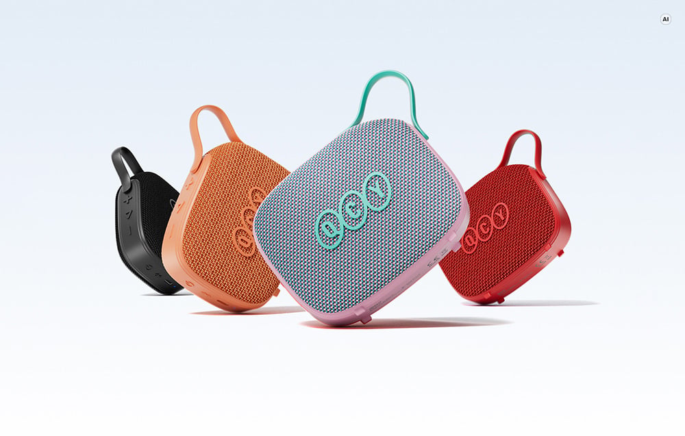 Wireless speaker QCY SP3 (pink) aprašymas - Prekės nuotrauka