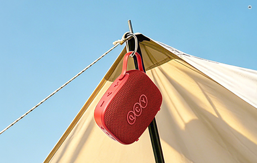 Wireless speaker QCY SP3 (red) aprašymas - Prekės nuotrauka