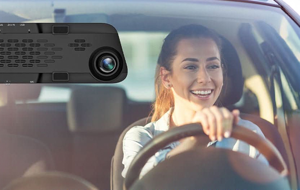 WOLFBOX G840S 4K + 1080p 32GB Dash Cam aprašymas - Prekės nuotrauka
