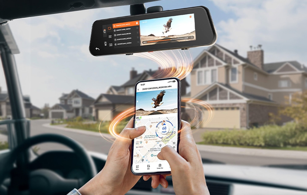 Automobilio Vaizdo Registratorius - WOLFBOX G900 Pro 4K + 2,5K aprašymas - Prekės nuotrauka