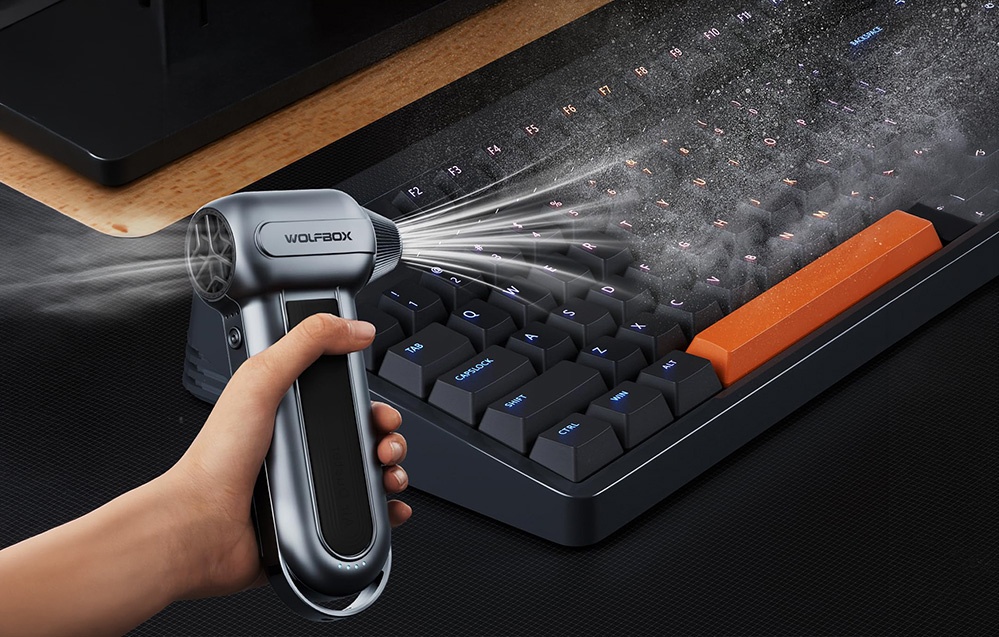 Dulkių siurblys WOLFBOX MegaFlow 100 Blower aprašymas - Prekės nuotrauka