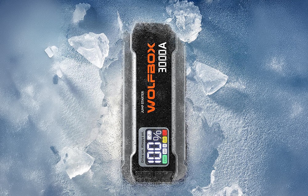 Paleidimo Įkroviklis - WOLFBOX MegaVolt 16 16 000 mAh 3 000 A aprašymas - Prekės nuotrauka
