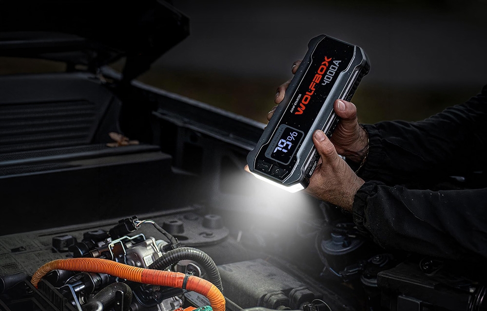 Paleidimo Įrenginys - WOLFBOX MegaVolt 24 24 000 mAh 4 000 A aprašymas - Prekės nuotrauka