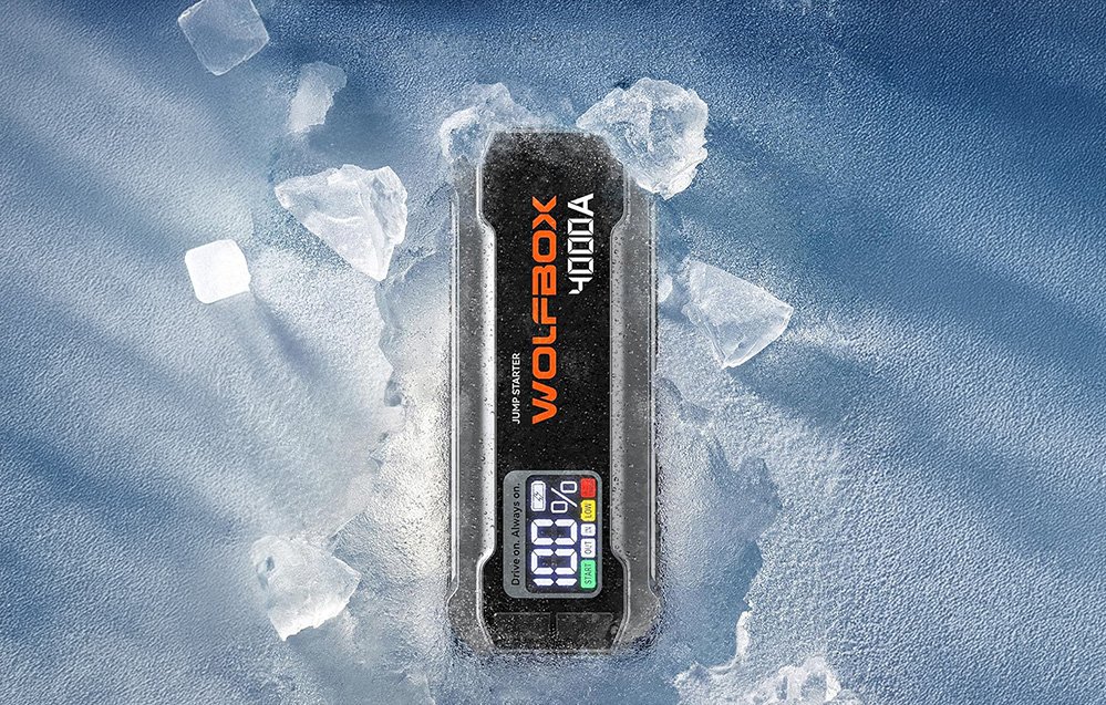 Paleidimo Įrenginys - WOLFBOX MegaVolt 24 24 000 mAh 4 000 A aprašymas - Prekės nuotrauka