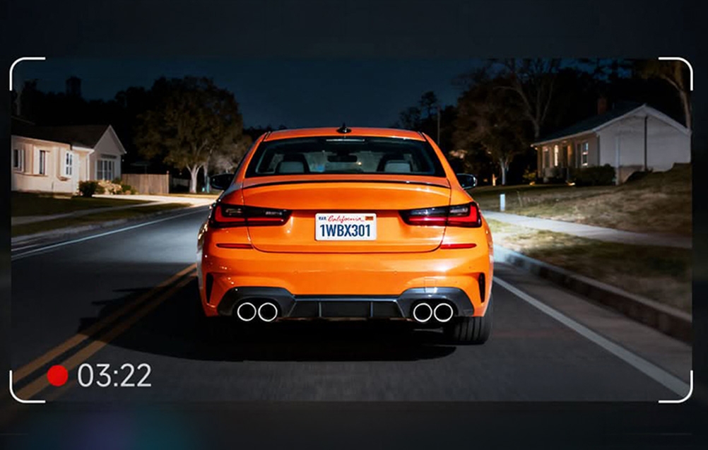Automobilinė Kamera - WOLFBOX X3 2,5K + 1080p Automobilinė Kamera aprašymas - Prekės nuotrauka