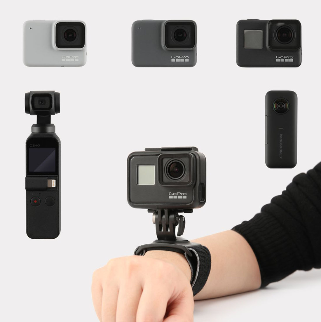 PGYTECH veiksmo fotoaparato rankos ir riešo dirželis aprašymas - Prekės nuotrauka PGYTECH veiksmo fotoaparato rankos ir riešo dirželis aprašymas - Prekės nuotrauka