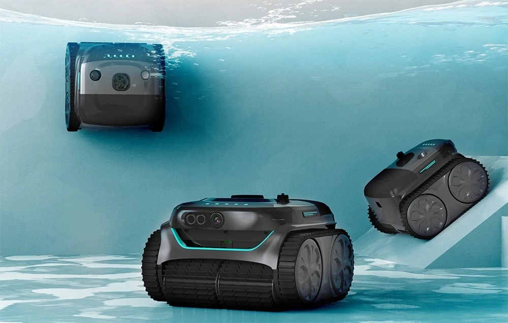 Wireless pool cleaning robot WYBOT C2 Pro Vision aprašymas - Prekės nuotrauka