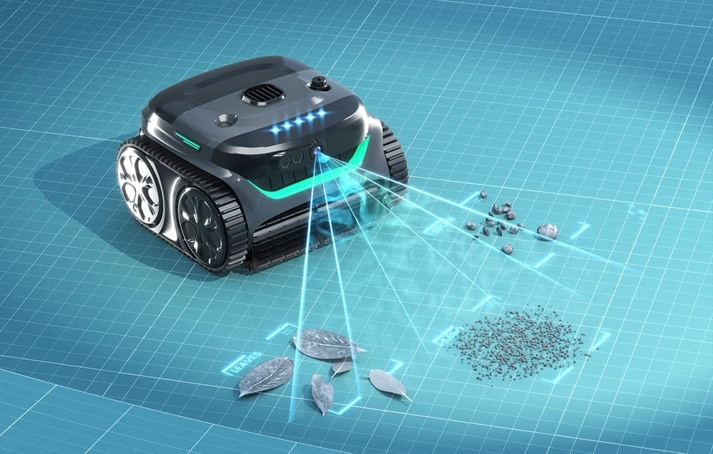 Wireless pool cleaning robot WYBOT C2 Pro Vision aprašymas - Prekės nuotrauka