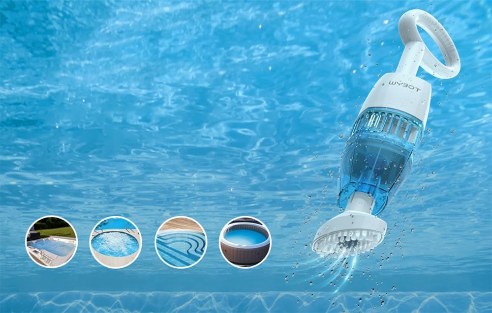 Handheld pool vacuum cleaner WYBOT Hyson100 wireless aprašymas - Prekės nuotrauka