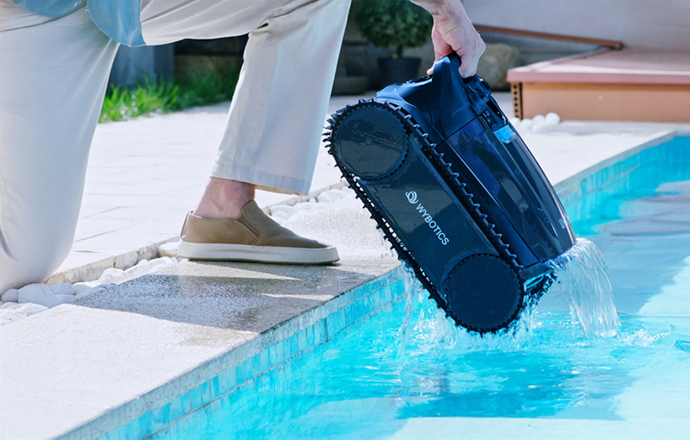 Wireless pool cleaning robot WYBOT M1 aprašymas - Prekės nuotrauka