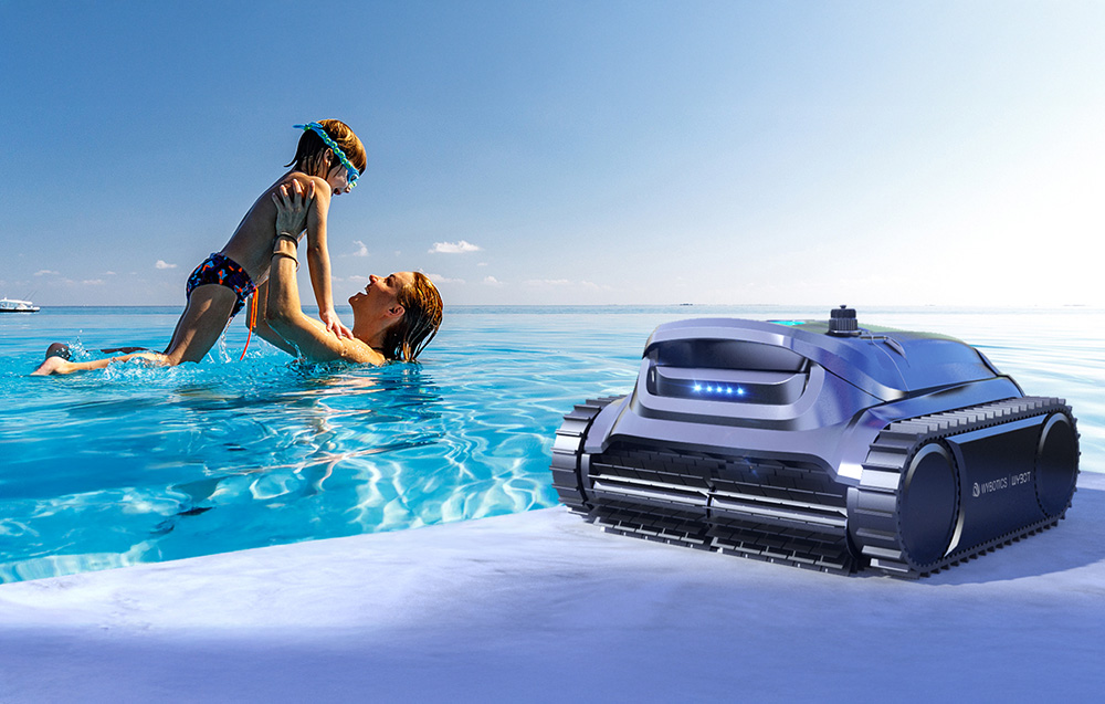 Wireless pool cleaning robot WYBOT M1 aprašymas - Prekės nuotrauka