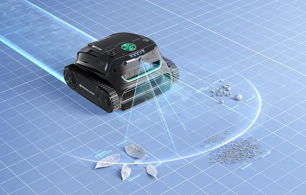 Wireless pool cleaning robot WYBOT S2 Solar Vision aprašymas - Prekės nuotrauka