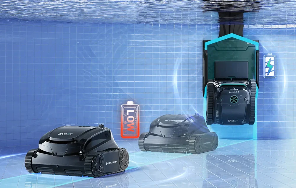 Wireless pool cleaning robot WYBOT S2 Solar Vision aprašymas - Prekės nuotrauka