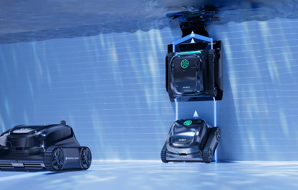 Wireless pool cleaning robot WYBOT S2 SOLAR aprašymas - Prekės nuotrauka